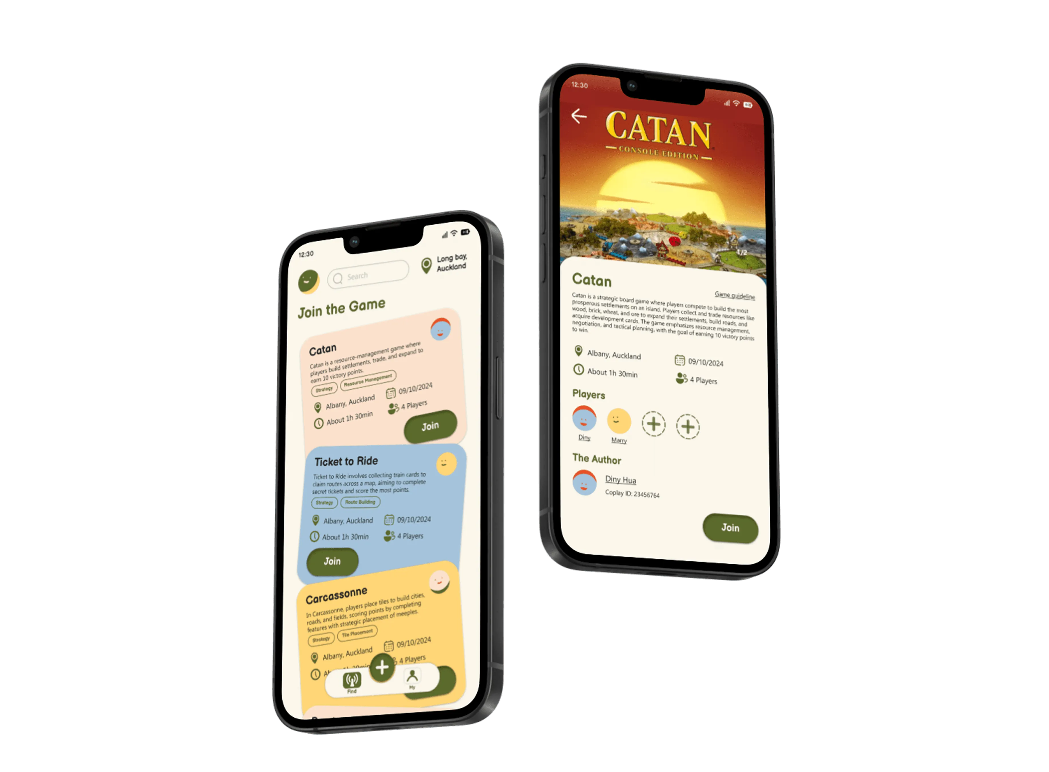 Co-play gaming cafe mobile preview